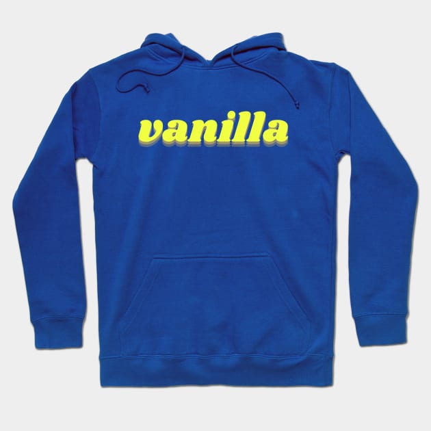 vanilla Hoodie by thedesignleague